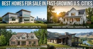 Best Homes for Sale in Fast-Growing U.S. Cities