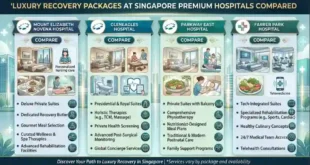 Luxury Recovery Packages at Singapore Premium Hospitals Compared