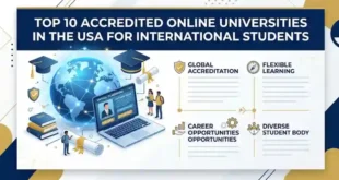 Top 10 Accredited Online Universities in the USA for International Students
