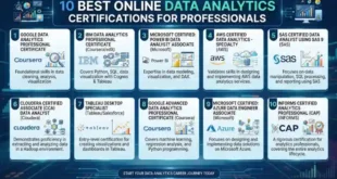 10 Best Online Data Analytics Certifications for Professionals