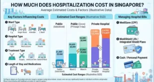How Much Does Hospitalization Cost in Singapore?